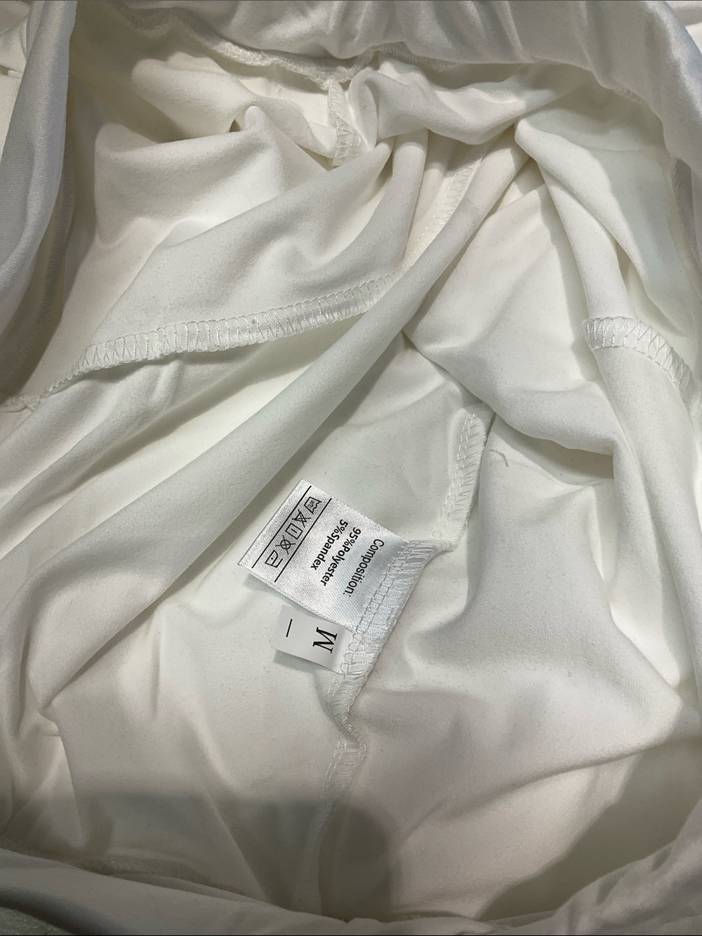 NWT SZ M Mini Pleated Skort High Wiast Stretchy Tennis Skater A-line Skirt - Picture 5 of 5